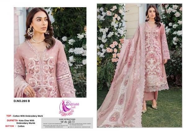 Dinsaa 265 A To D Embroidered Pakistani Salwar Kameez